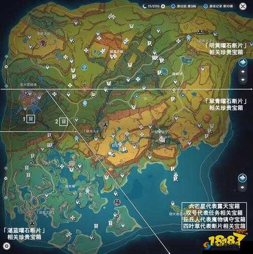 光明大陆宝箱地点汇总 各地图宝箱位置大全