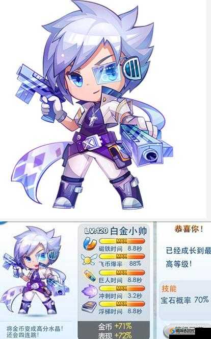 天天酷跑小帅发型属性介绍，天天酷跑小帅发型怎么样