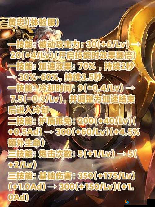 王者荣耀黄忠皮肤攻略，底层逻辑与实战操作映射