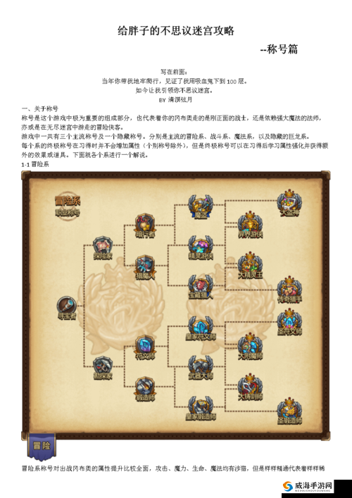 不思议迷宫战斗系称号路线推荐，战斗系称号选择攻略