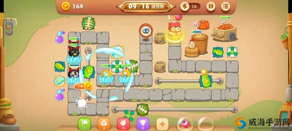 保卫萝卜3燃爆新春第1关怎么过？燃爆新春第1关攻略