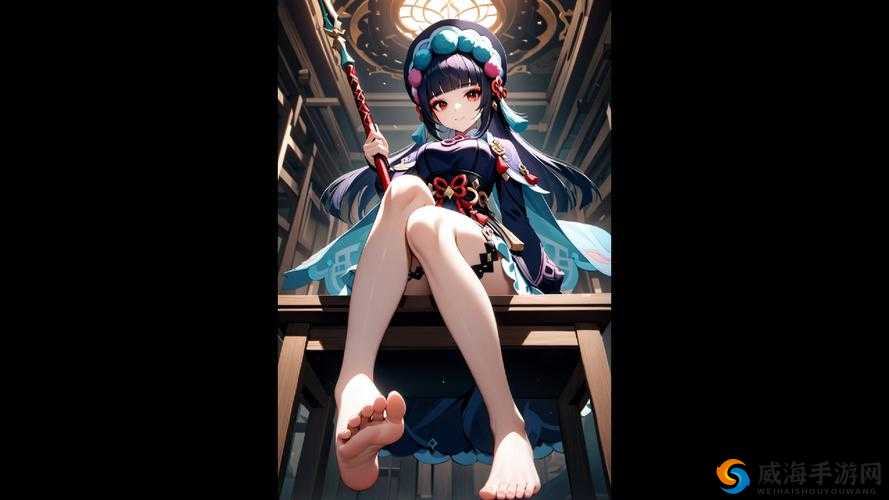 云堇红绳束手束脚图片赏析：传统文化与现代美学的完美结合