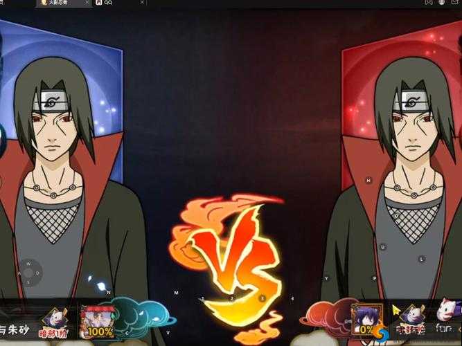 火影忍者手游对战鼬迪蝎视频，决斗场中的策略与激情