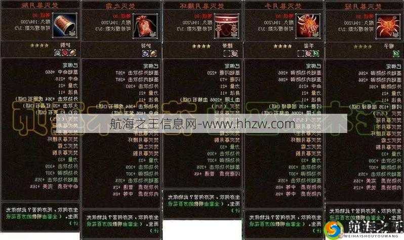 天龙八部手游门派套装属性及各门派套装推荐攻略