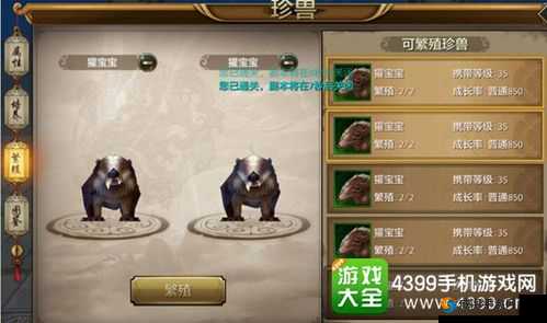 天龙八部手游，揭秘小狐仙宝宝的获取秘籍
