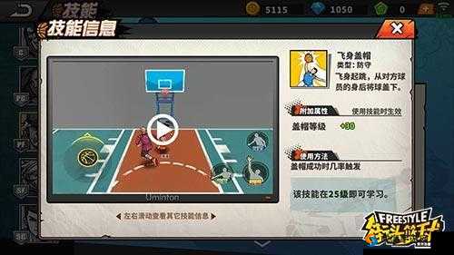 街头篮球手游小瑞怎么样？小瑞技能属性图鉴深度解析