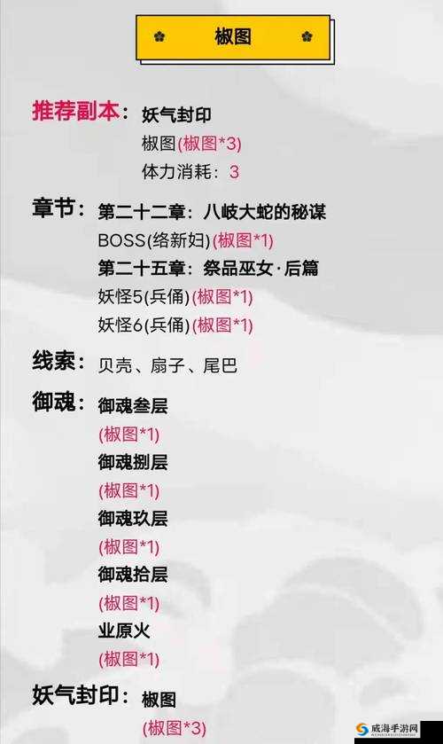 阴阳师悬赏封印椒图在哪打？椒图刷新地点攻略深度解析