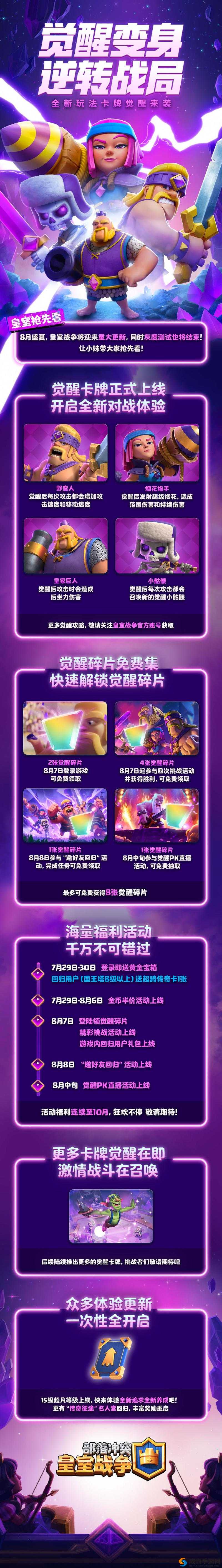 皇室战争新卡男巫蛮王曝光，不负责任曝光抢先看，三大玩法革命预测
