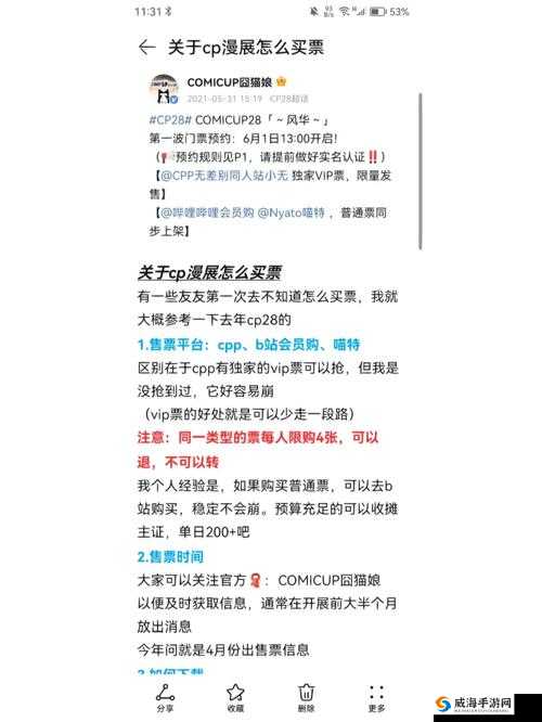CP29 VIP票与普通票究竟有哪些显著区别？全面解析两者差异