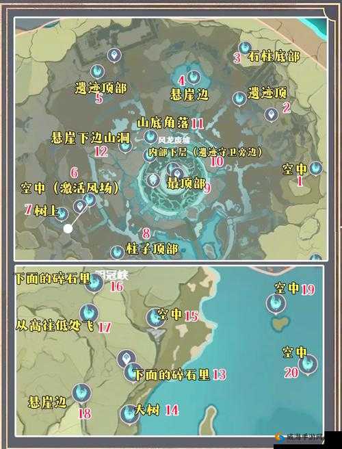 7步轻松掌握原神须弥地图神瞳位置，快速收集全攻略